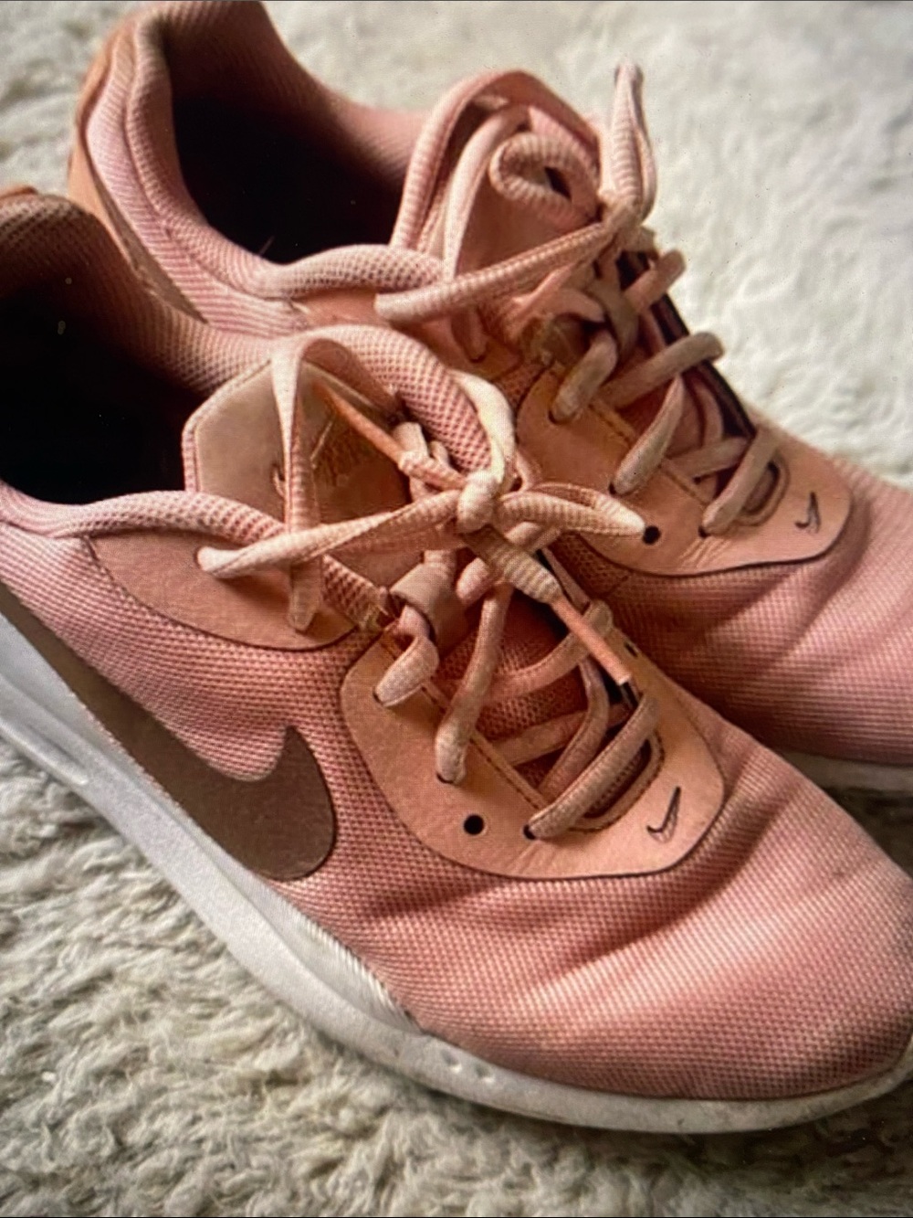 Nike Women’s Peach/Pink Running Sneakers